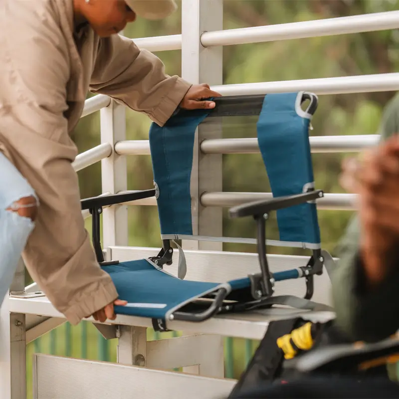 Big Comfort Stadium Chair™ with Armrests - Image 59