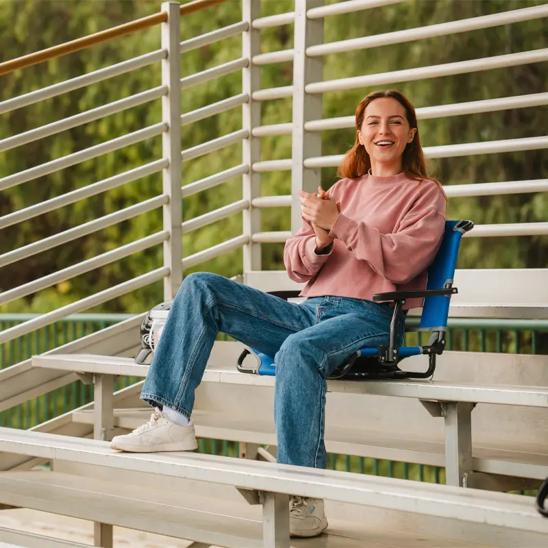 Big Comfort Stadium Chair™ with Armrests - Image 61