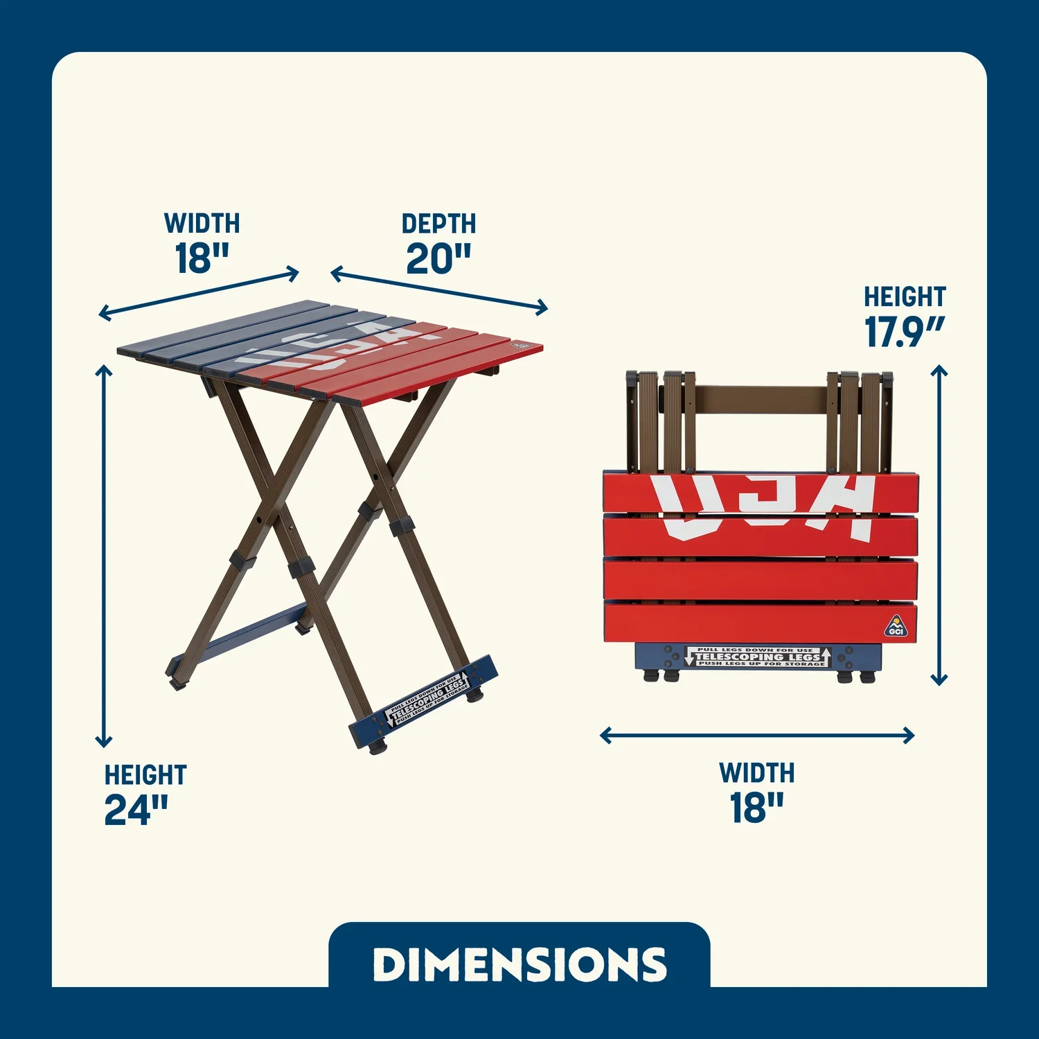 Compact Camp Table 20™ - Image 54