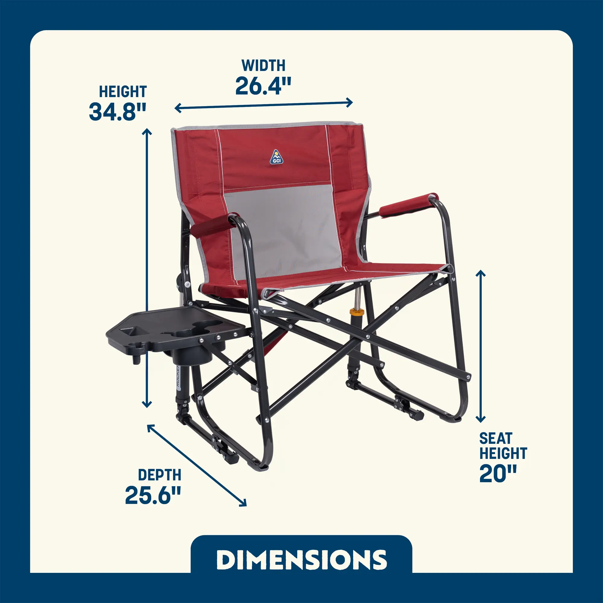 Freestyle Rocker XL™ with Side Table - Image 25