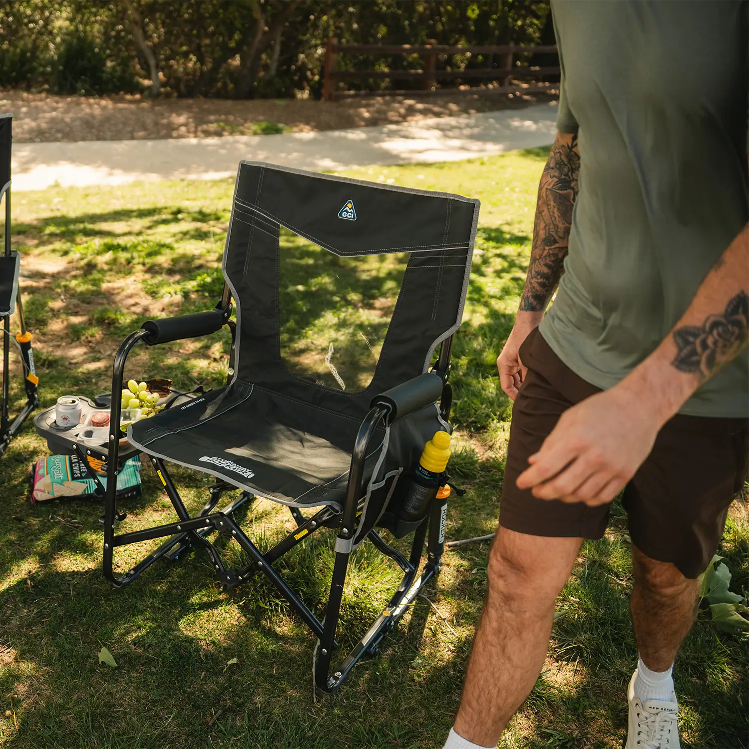 Stowaway Rocker™ with Side Table - Image 14